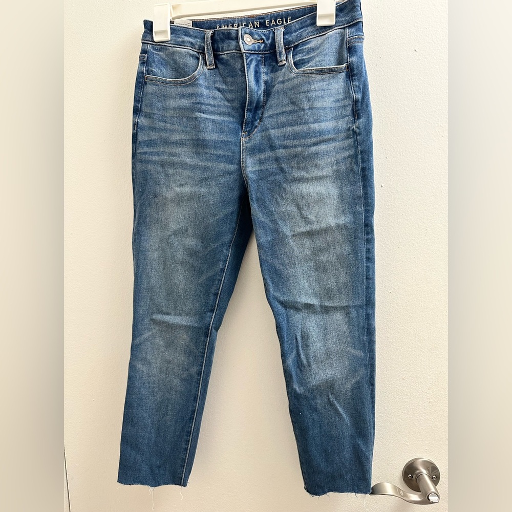 American eagle, super hi-rise jeggings, size 4
